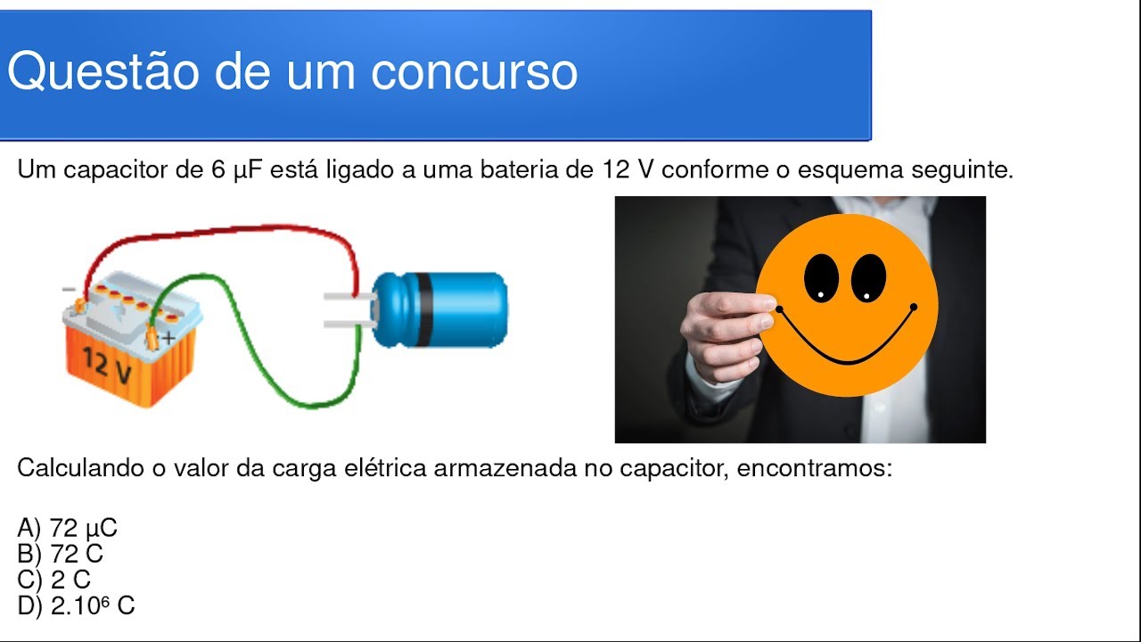 Carga elétrica de um capacitor YouTube