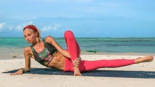 Best Leg Toning Workout ♥ 10 Minute Glutes & Thighs | Maldives