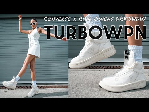 Rick Owens...for a BARGAIN? Rick Owens DRKSHDW x Converse Turbowpn