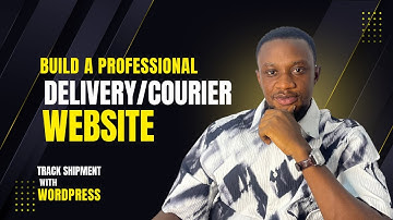 Design a courier website using Wordpress premium theme.