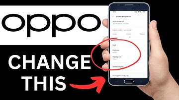 How To Change Font Size In Oppo Phone (step By Step)