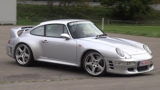 1 of 16 RUF CTR2 Start Up & Accelerations! - 520HP Twin Turbo Flat-6 Engine Sound!