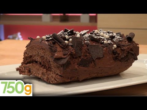 Bûche au chocolat express - 750g
