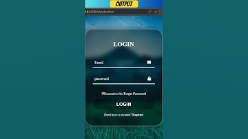 HTML Form in 30 Seconds 🔥 | Learn HTML Fast! #shorts #coding #htmlcss