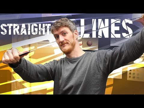 How to Paint Straight Lines with a Brush - Painting Tutorial