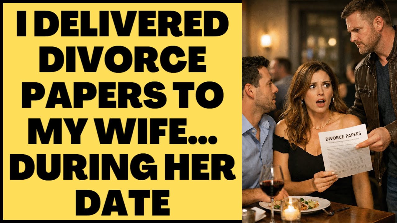 1 Delivered Divorce Papers to My Wife... During Her Date