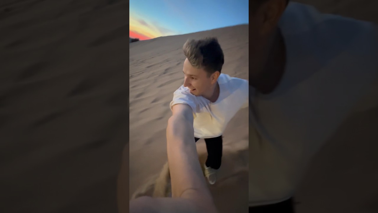 Sand Surfing in the Desert!