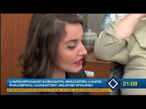 მრჩეველთა საბჭოს და საზოგადოებრივი მაუწყებლის დირექტორის შეხვედრა