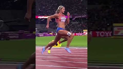 Dafne Schippers Side View Slow Motion