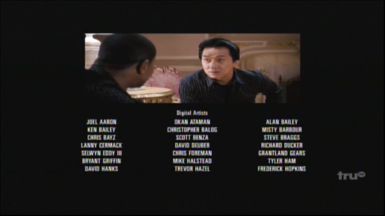 Rush Hour 3 (2007) End Credits (TruTV 2025) - YouTube
