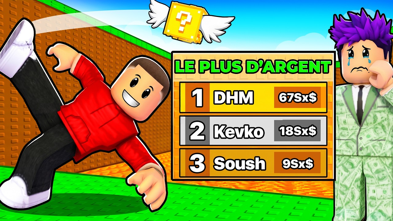 Je Dépasse KEVKO au CLASSEMENT de KICK a LUCKY BLOCK  !