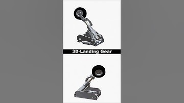 3D-Landing Gear📌⚙️#automotive #gears #technology #tech #technologies @Er_Simmu1014