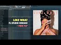 Cardi B - Like What Freestyle (Instrumental)   Free FLP