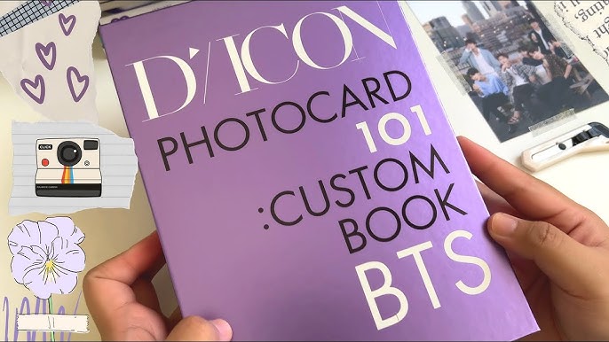 BTS Photo cards without printer 💜✨ / how to make BTS photocards