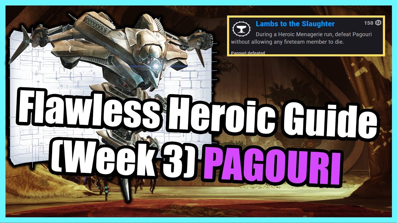 *LAMBS TO THE SLAUGHTER* Heroic Menagerie Flawless Guide Week 3 (Destiny 2)