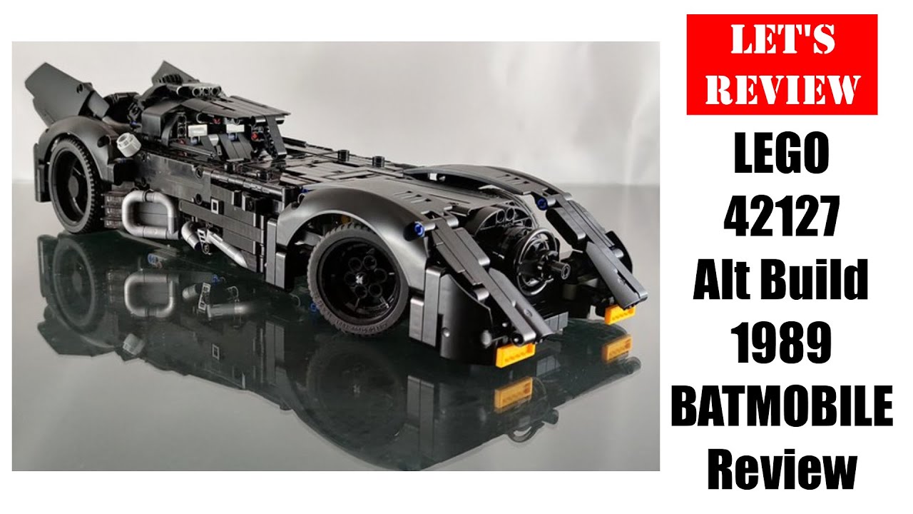 Let's review: LEGO 42127 Alt Build 1989 BATMOBILE