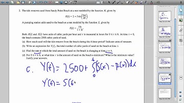 2. c. - 2005 AP Calculus AB Free Response