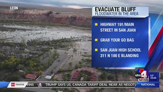 San Juan County issues evacuation notice for Bluff Update
