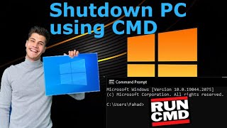 Shutdown your computer using CMD | Basic IT System | 2022 | পিসি বন্ধ করুন সি এম‌ ডি ব্যবহার করে।