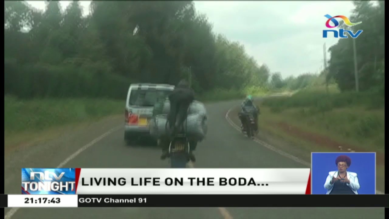 boda boda taxify Man lies on charcoal sacks on boda boda in Nyahururu