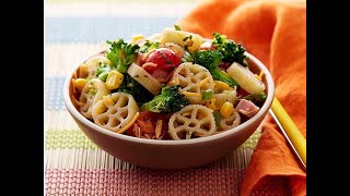 Wagon Wheel Pasta Salad