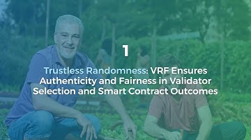 Verifiable Random Function (VRF) in @TFSCChain