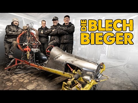 Metall perfekt biegen mit einfachen Mitteln | Der legendäre Eisschlitten | Andi Feldmann