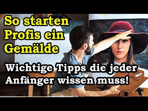 Video: Wie Fange Ich An, Ein Porträt Zu Malen?