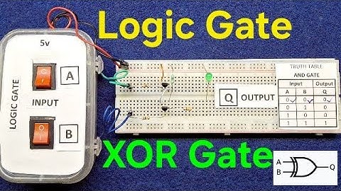 Logic Gate #7 | XOR Gate using Transistor