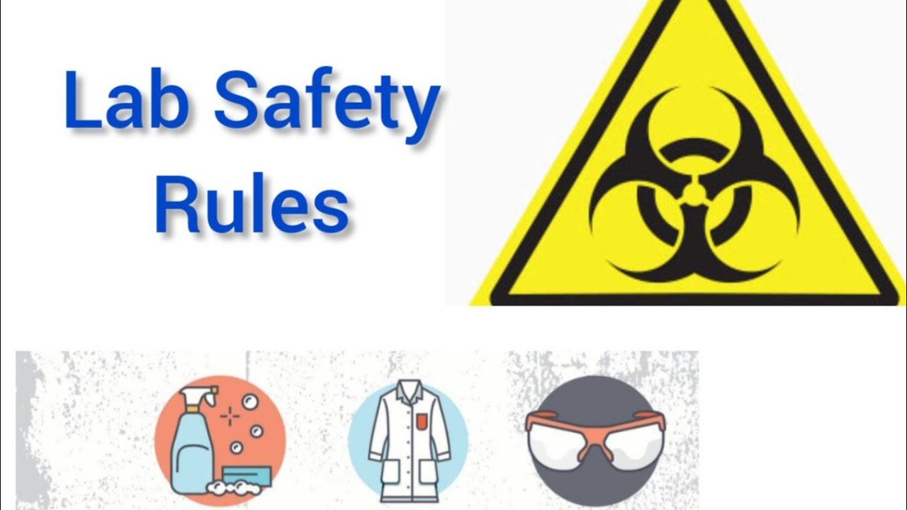 Lab Safety Rules / أجراءات السلامة داخل المختبر