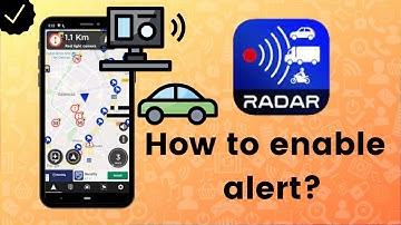 How to enable average speed cameras alert on Radarbot?