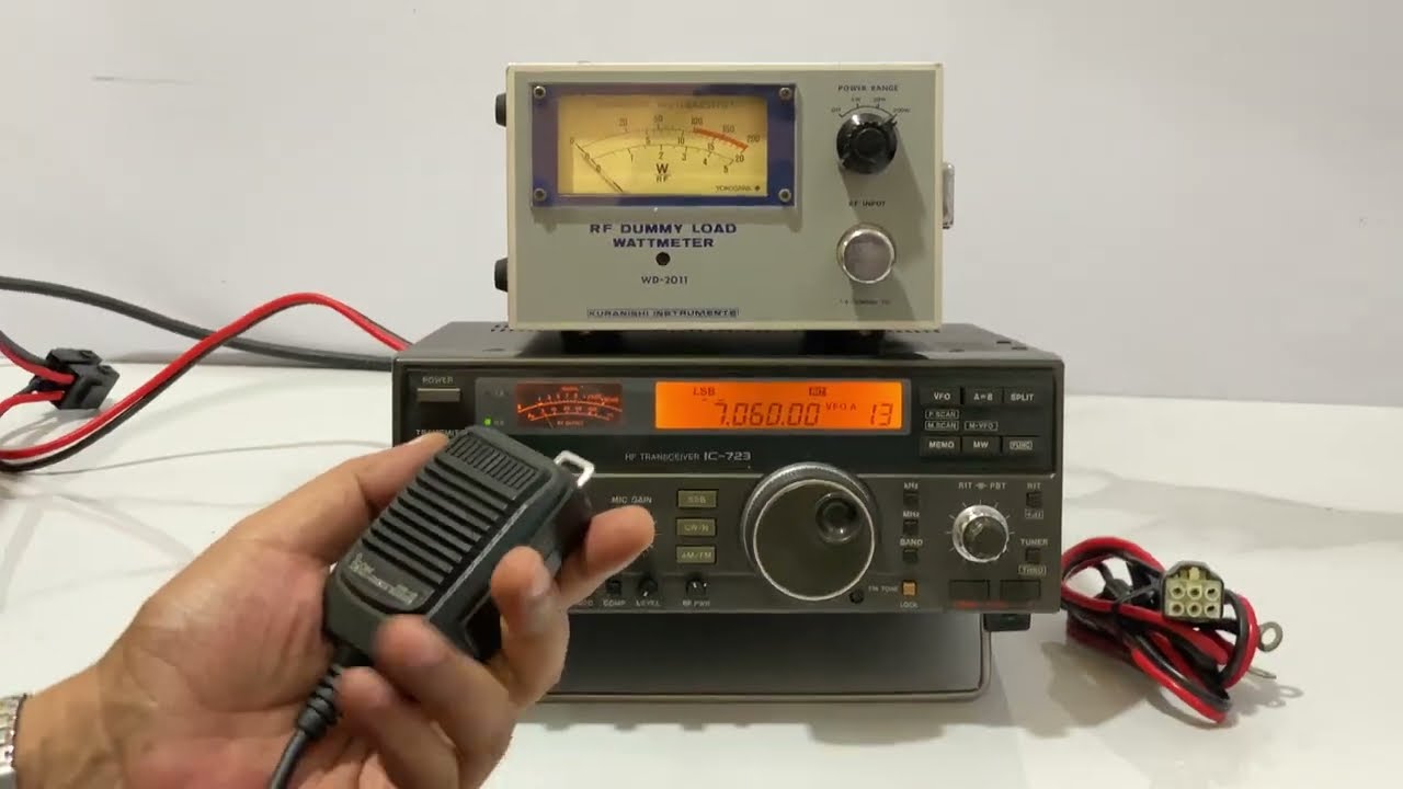 IC-723S HFトランシーバー Icom IC-723 HF 180W Open - YouTube