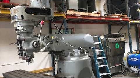 Cheng Ki Mill Vertical Milling Machine 42” table 2 Axis 1.5 hp 230V 3 Ph