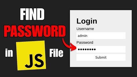 How Hackers Find Passwords in Hidden JavaScript Files | picoCTF - Login