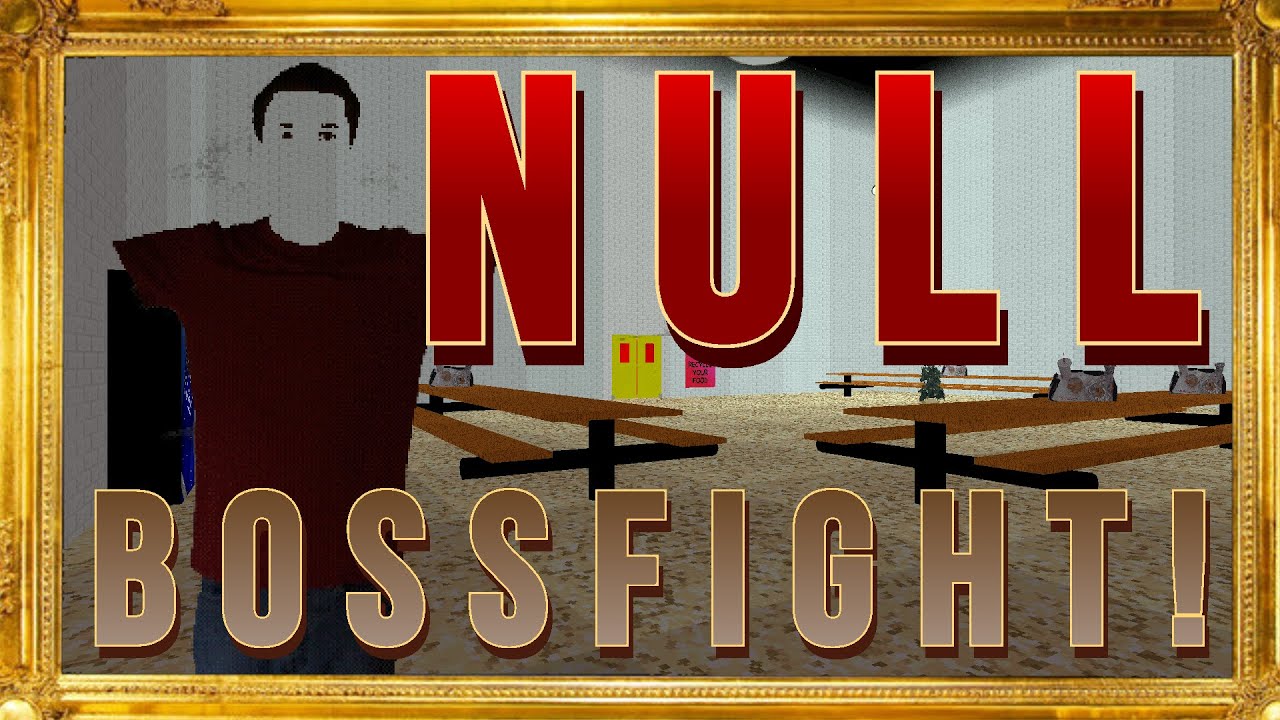 NULL BOSSFIGHT!!! - Baldi's Basics Classic Remastered #05 (Null Mode + New  Secret Ending) 