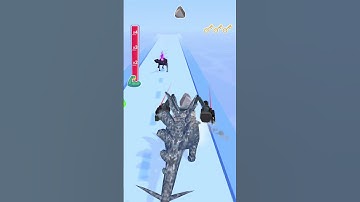 Dino Evolution Run 3D Shorts Gameplay Level 21 #shorts #dinoevolution3D