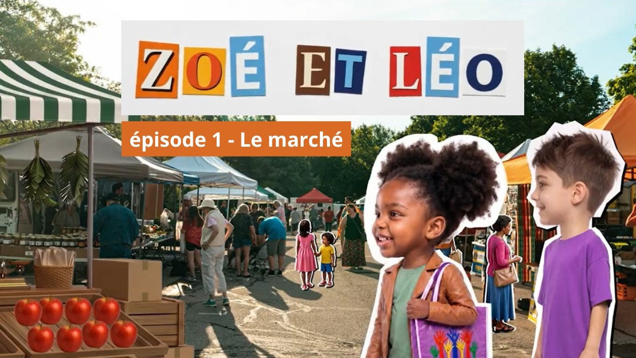 Zoé et Léo vont au marché !