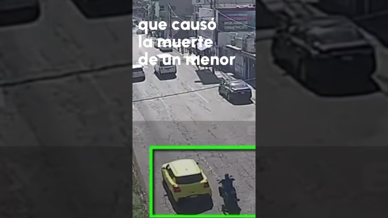 Video revela cómo huyó presunto autor de fuerte choque en Ecatepec que dejó un menor muerto