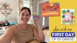 Plan with me! First day of school in first grade planning