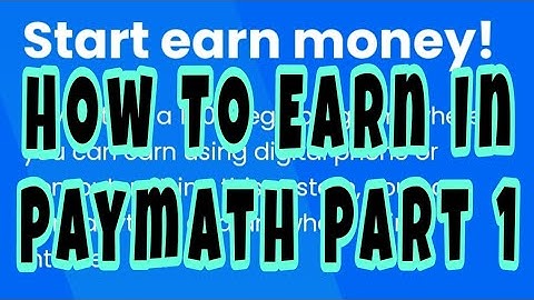 How To Earn in Paymath Part 1 l Single Account l Wella The Dreamer