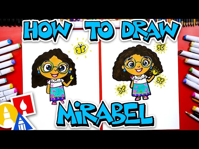 How To Draw Mirabel From Encanto 