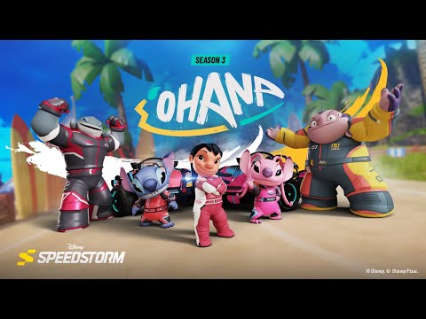 Disney Speedstorm - Season 3 Trailer 'ʻOhana' | ESRB
