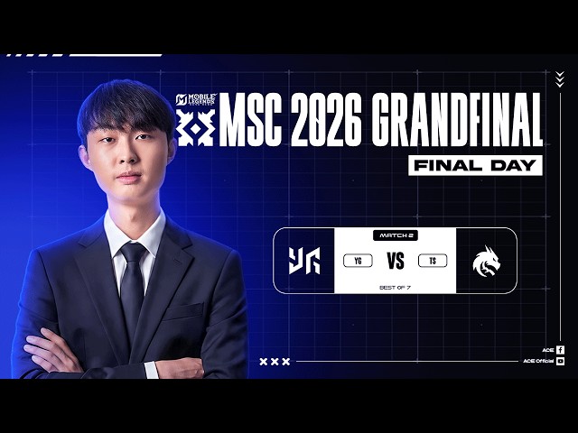 [OFFICIAL RESTREAM]GRAND FINAL EWC 2026 YG VS TEAM SPIRIT BO7