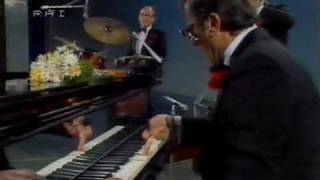 Lelio Luttazzi in trio a Domenica In presenta Pippo Baudo - 1992