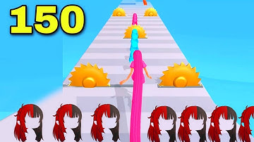 Hair Challenge Game New update Level 150 | Game YJ