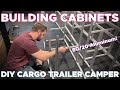 Building Cargo Trailer Cabinets | DIY Aluminum Framing