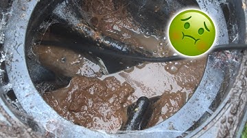 *MUST WATCH* Manhole unblock with turdberg that never ends!