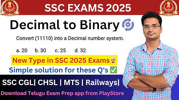 📌Binary to Decimal Conversion Q