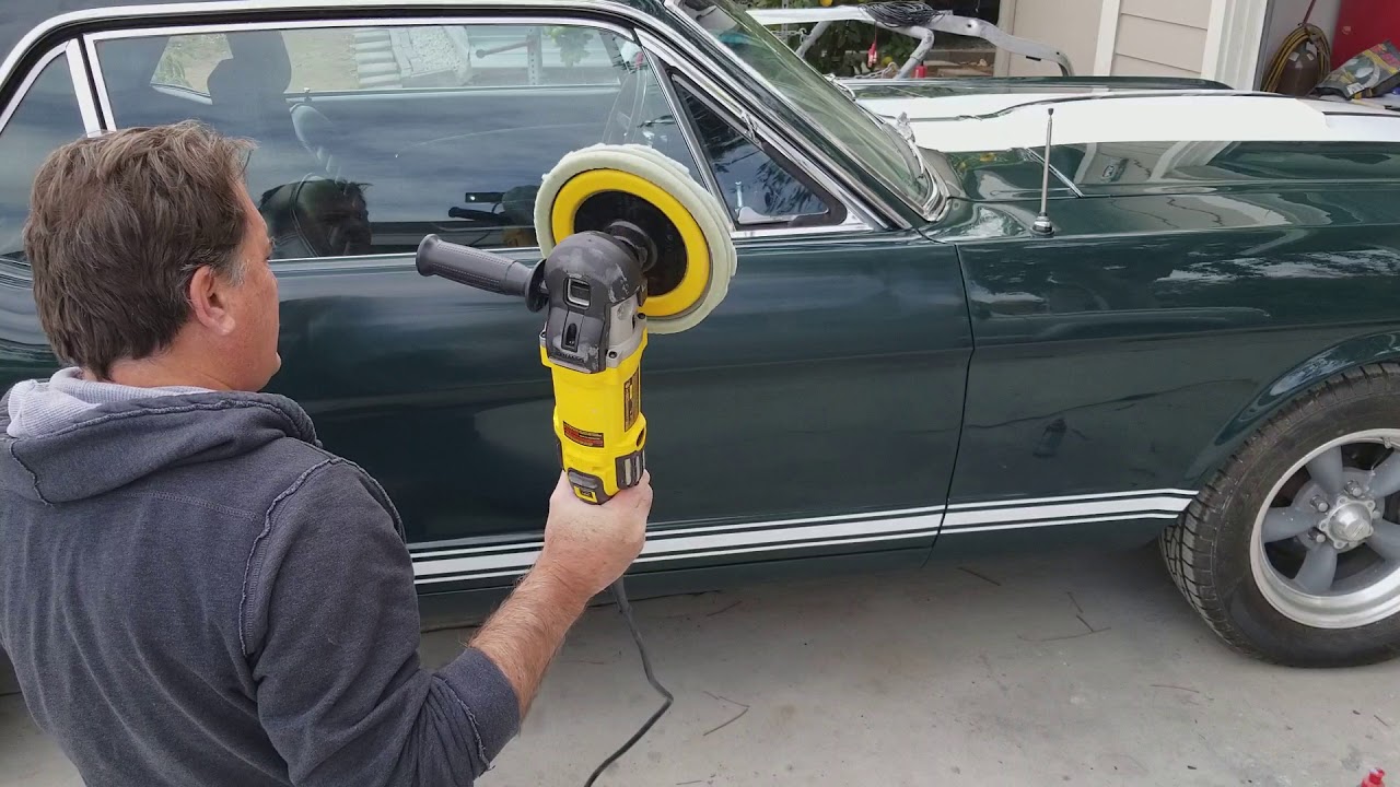 DeWalt polisher DWP489X review and demo compared to Harbor Freight