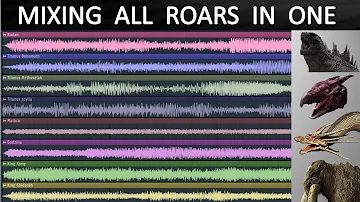 Mixing ALL Monsterverse Roars in One